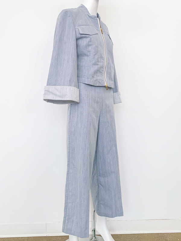 Etienne Aigner Chambray Ensemble Two Piece arcadeshops.com