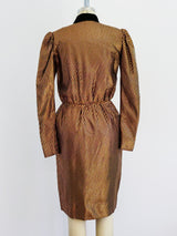 Givenchy Copper Lurex Dress Dress arcadeshops.com