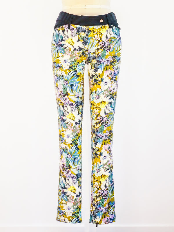 Balenciaga Floral Pants Pants arcadeshops.com