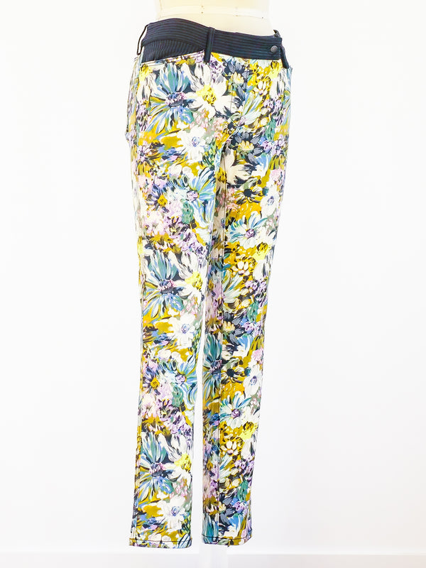 Balenciaga Floral Pants Pants arcadeshops.com