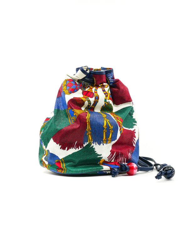 Bottega Veneta Tassel Print Bucket Bag Accessory arcadeshops.com