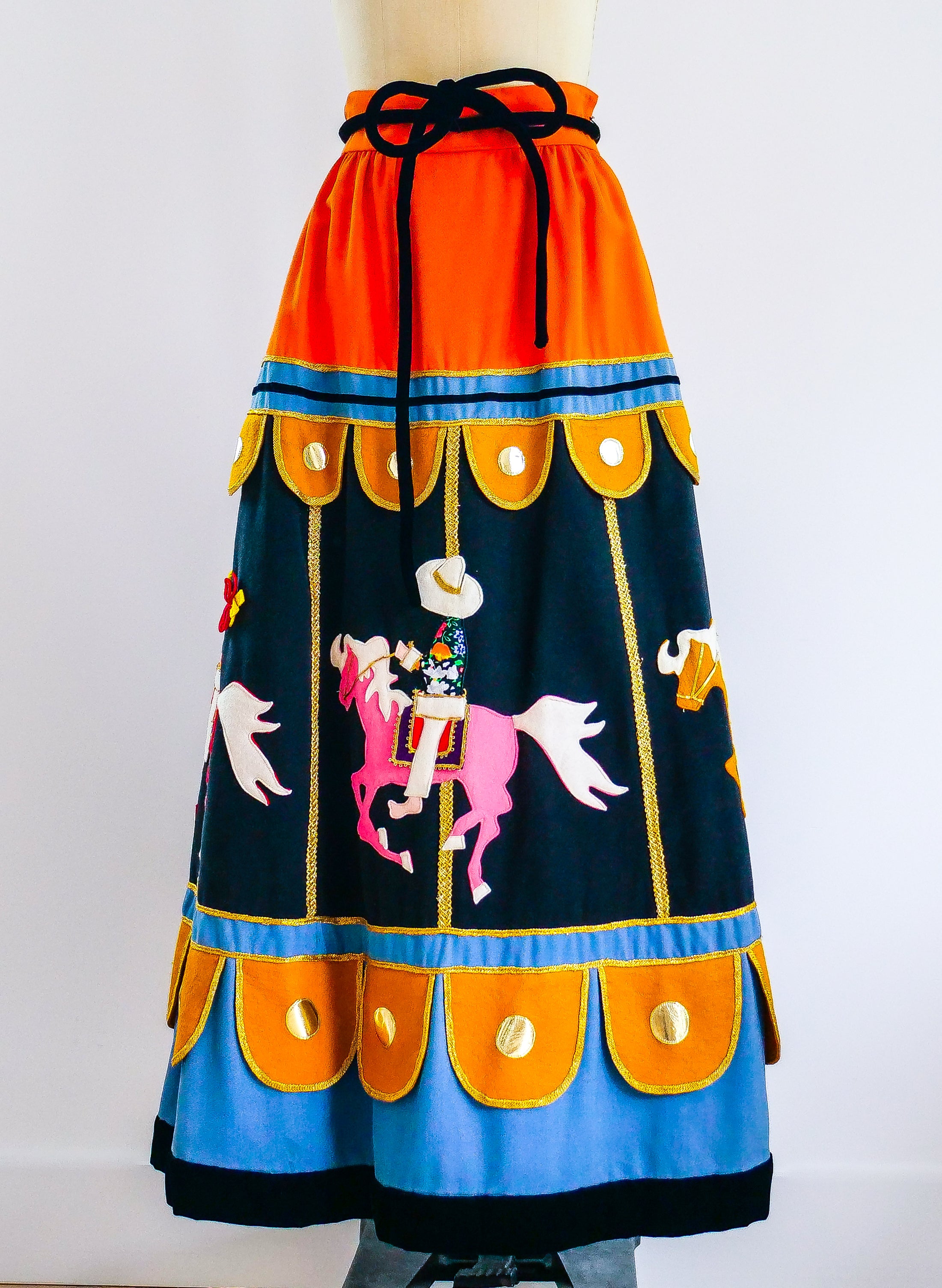 1960s Malcolm Starr Ringmaster Skirt main image 1