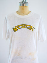 The Vincent Motorcycle Logo Tee Top arcadeshops.com