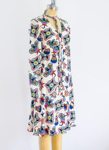 Valentino Floral Print Dress Dress arcadeshops.com
