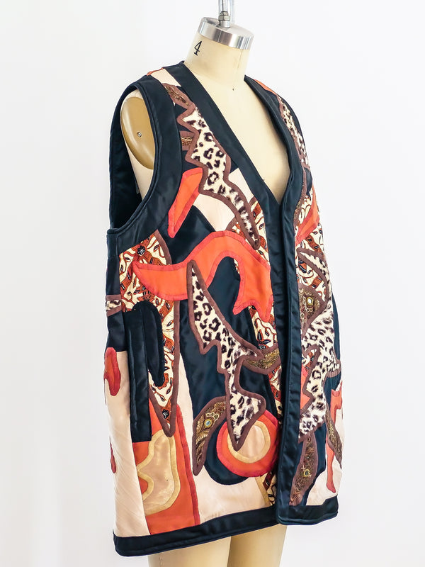 Judith Roberts Art-to-Wear Quilted Vest Top arcadeshops.com