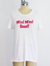 1960's M'm M'm Good Graphic Tee T-shirt arcadeshops.com
