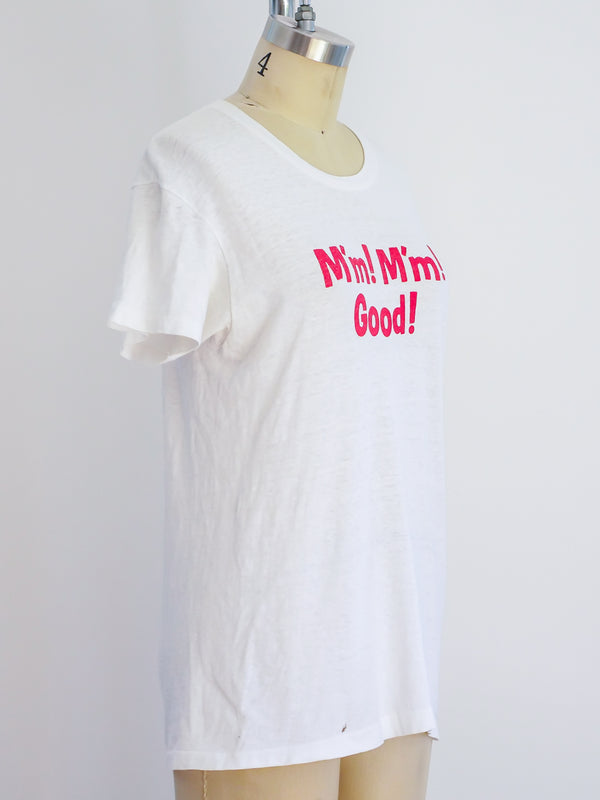 1960's M'm M'm Good Graphic Tee T-shirt arcadeshops.com