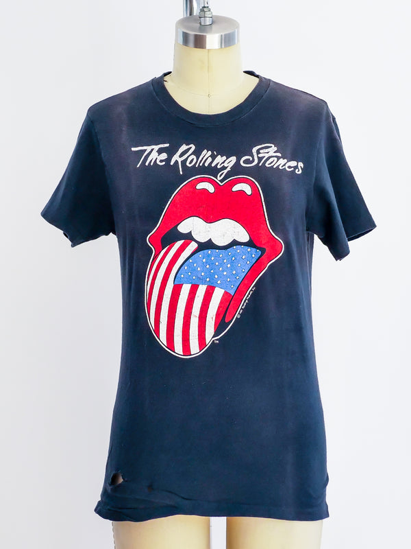 Rolling Stones 1981 North American Tour Tee T-shirt arcadeshops.com