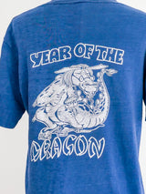 Year of the Dragon Indigo Tee T-shirt arcadeshops.com