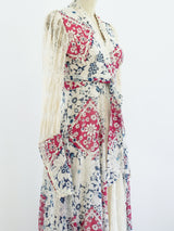 Gunne Sax Lace Sleeved Prairie Dress Dress arcadeshops.com