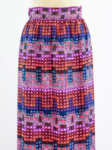 Givenchy Graphic Print Maxi Skirt Skirt arcadeshops.com