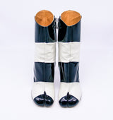 Margiela Striped Stiletto Tabi Boots, 36.5 Accessory arcadeshops.com
