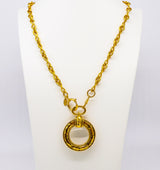 Chanel Magnifier Pendant Necklace Jewelry arcadeshops.com