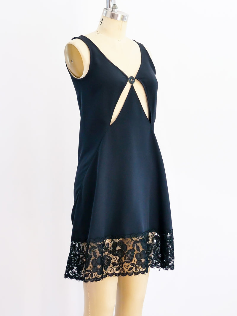 Geoffrey Beene Black Tank Cutout Dress Dress arcadeshops.com
