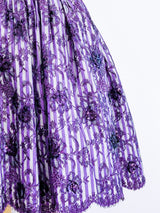 Geoffrey Beene Purple Lace Cocktail Dress Dress arcadeshops.com
