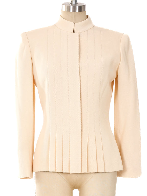 Balmain Ivory Tailored Jacket Jacket arcadeshops.com