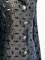 Gianni Versace Eyelet Suit Suit arcadeshops.com