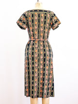 Albert Nipon Floral Cotton Dress Dress arcadeshops.com