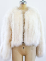 Marabou Feather Jacket Top arcadeshops.com