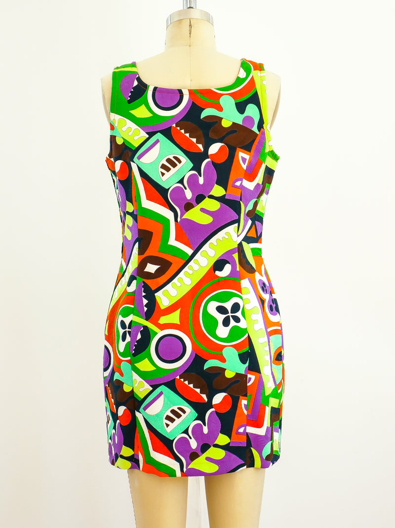Christian Lacroix Mod Print Tank Dress Dress arcadeshops.com