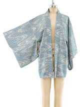 Dot Printed Haori Kimono Jacket arcadeshops.com