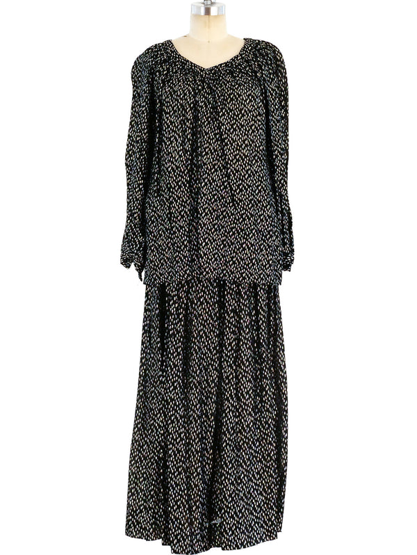 Black and Gold Peasant Ensemble Suit arcadeshops.com