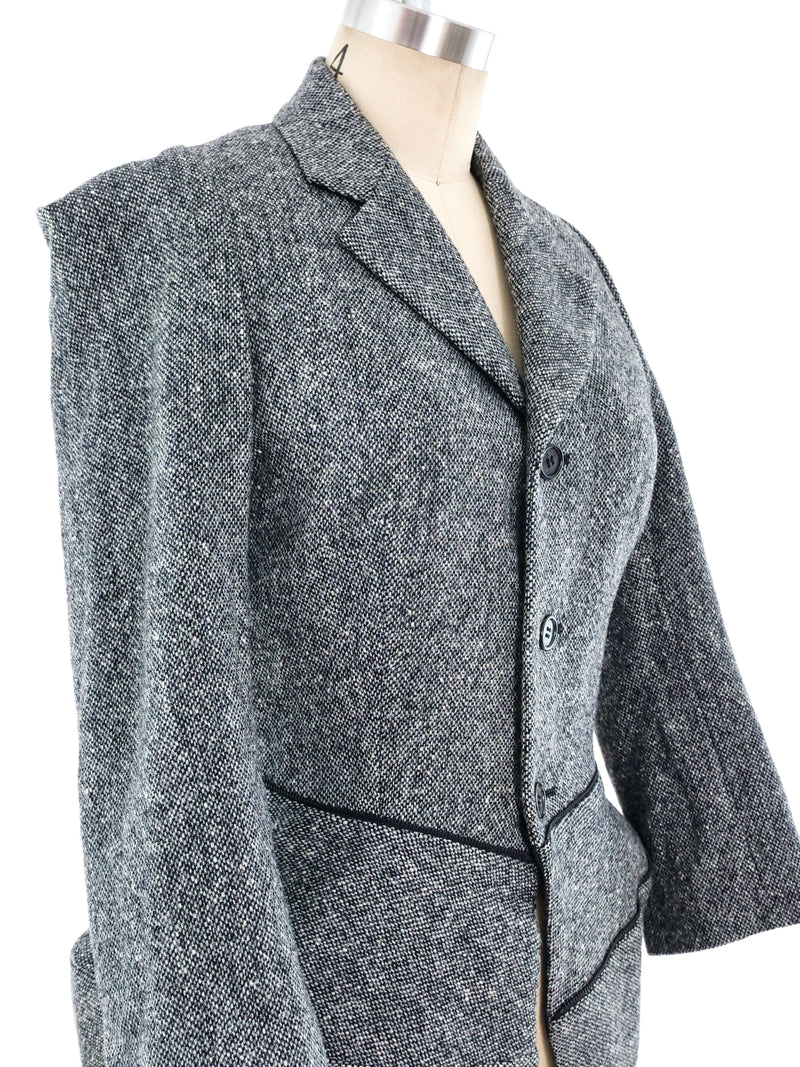 Junya Watanabe Architectural Tweed Jacket Jacket arcadeshops.com