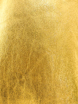 Lillie Rubin Gold Leather Jacket Jacket arcadeshops.com