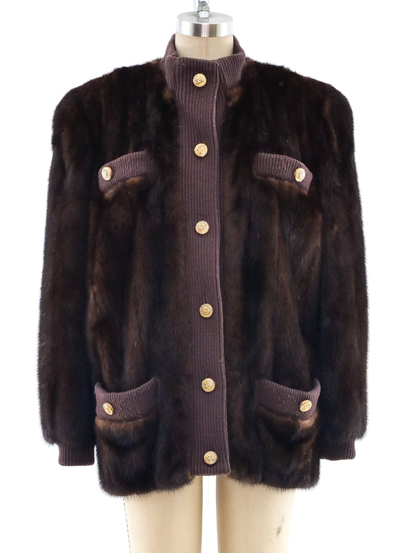 Givenchy Fur Coat Outerwear arcadeshops.com