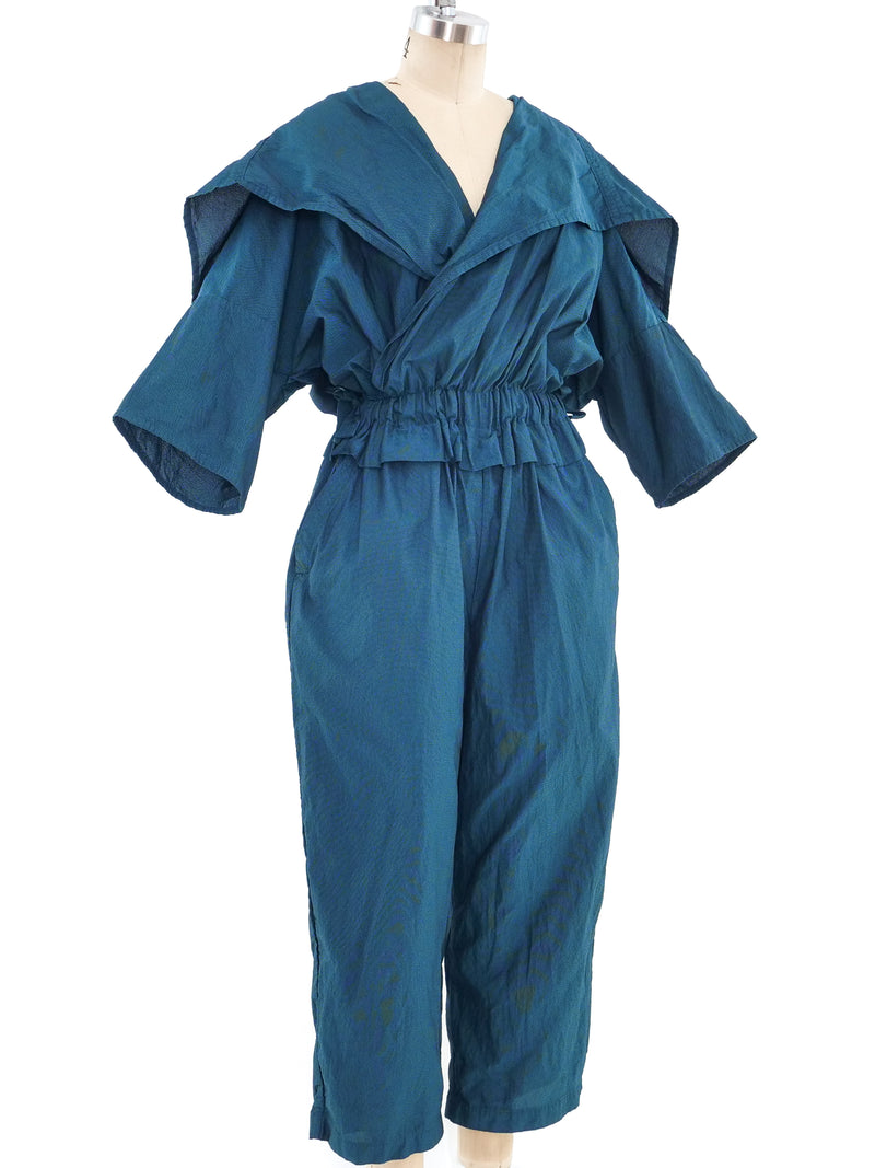 Issey Miyake Architectural Gauze Jumpsuit Suit arcadeshops.com