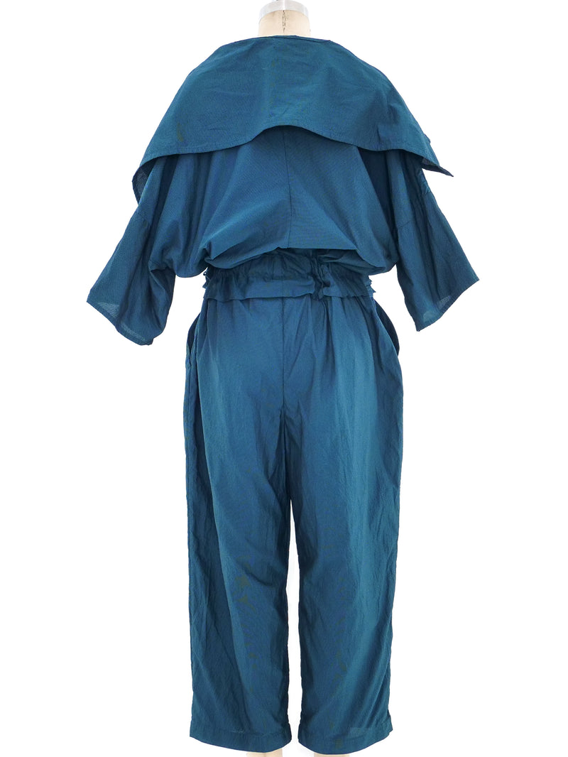 Issey Miyake Architectural Gauze Jumpsuit Suit arcadeshops.com