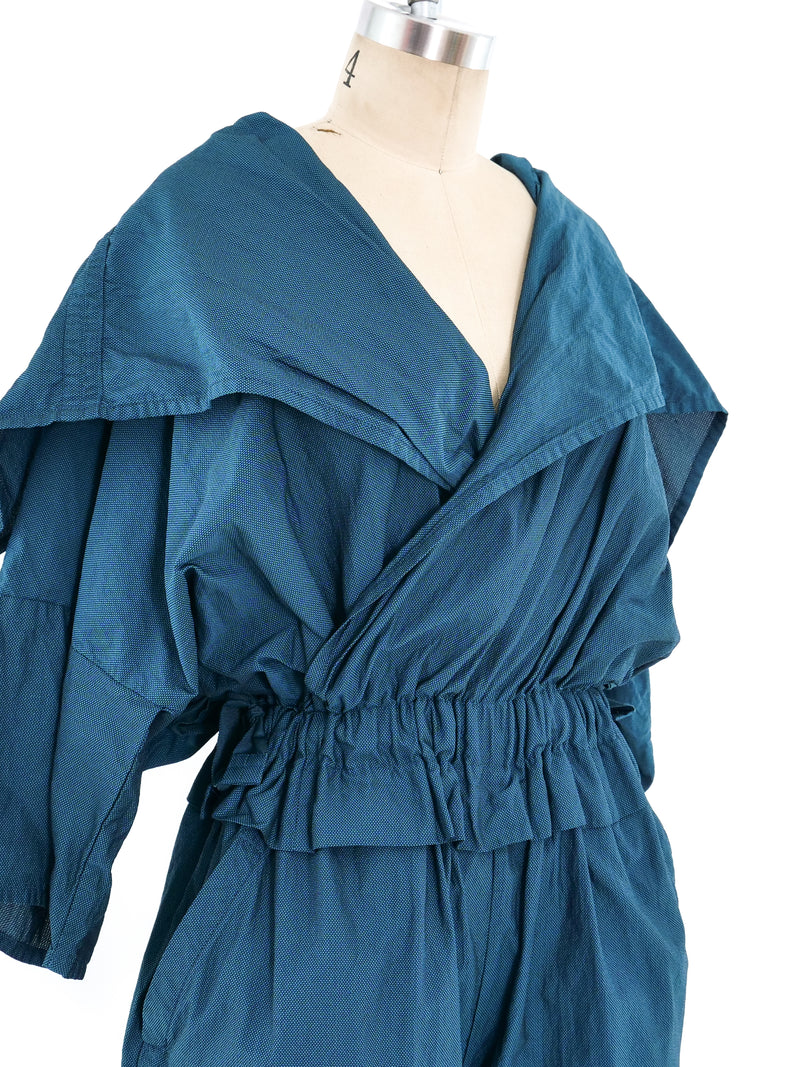 Issey Miyake Architectural Gauze Jumpsuit Suit arcadeshops.com