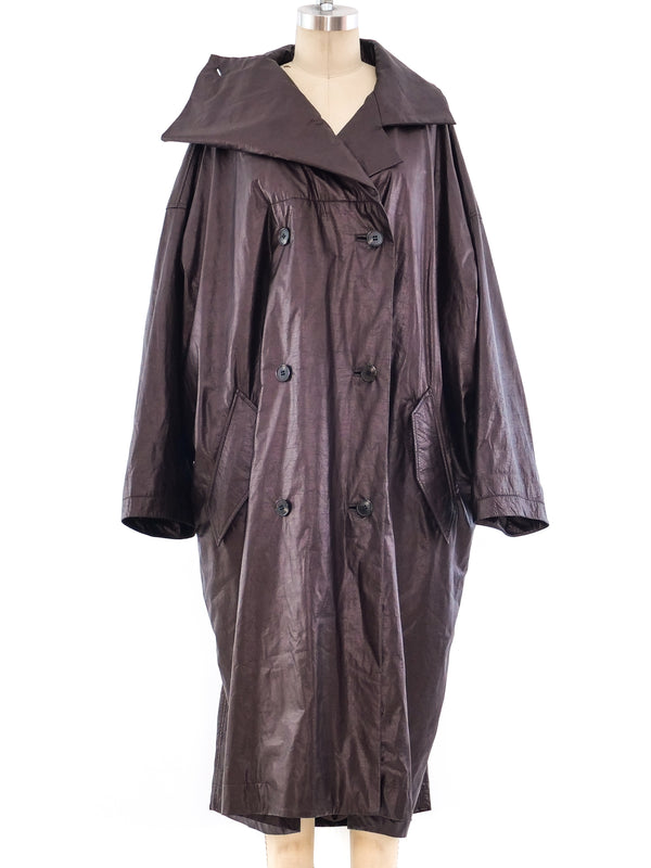 Issey Miyake Waxed Windbreaker Jacket arcadeshops.com