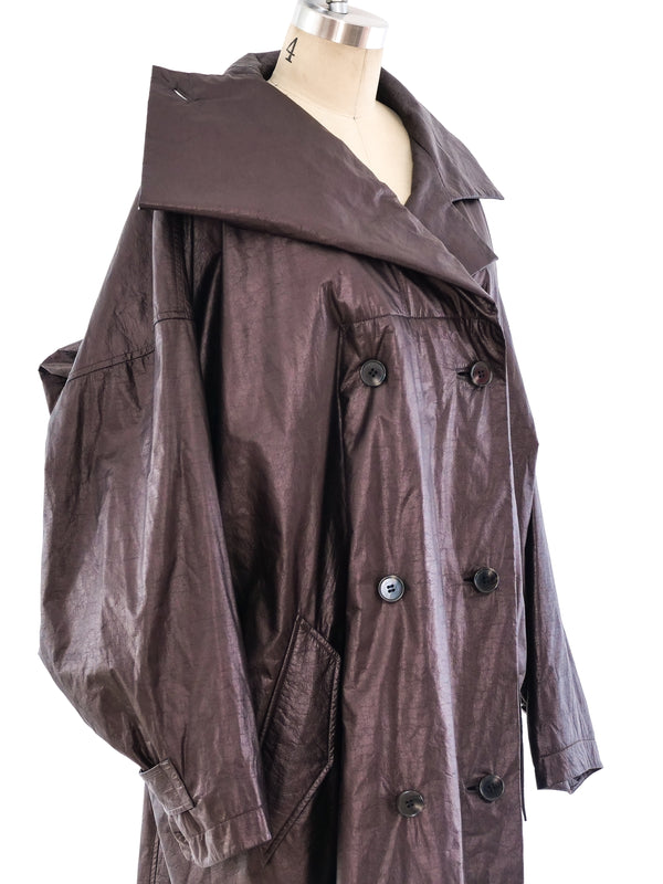 Issey Miyake Waxed Windbreaker Jacket arcadeshops.com