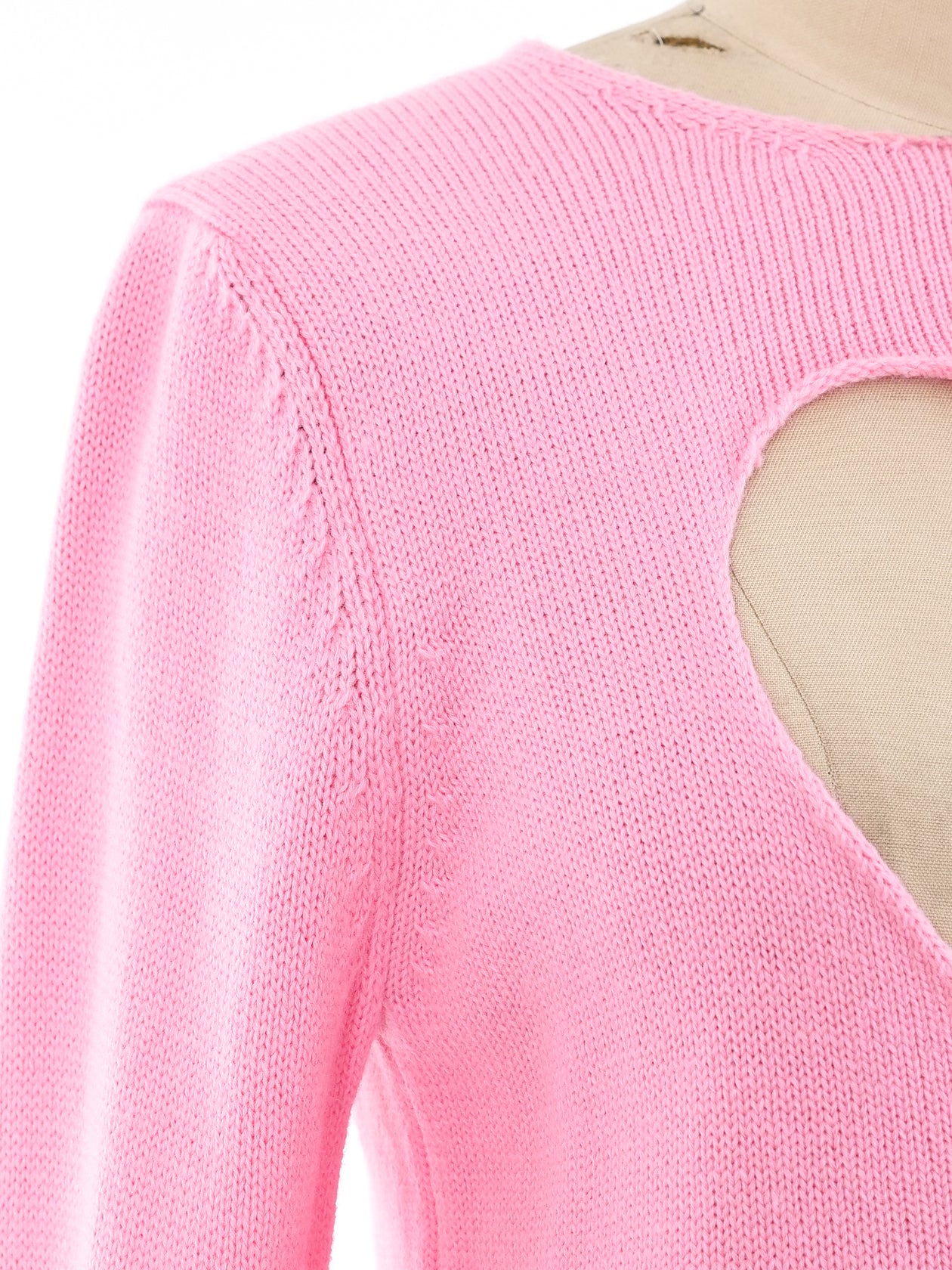 Comme des Garcons Heart Cutout Sweater