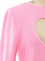 Comme des Garcons Heart Cutout Sweater Top arcadeshops.com