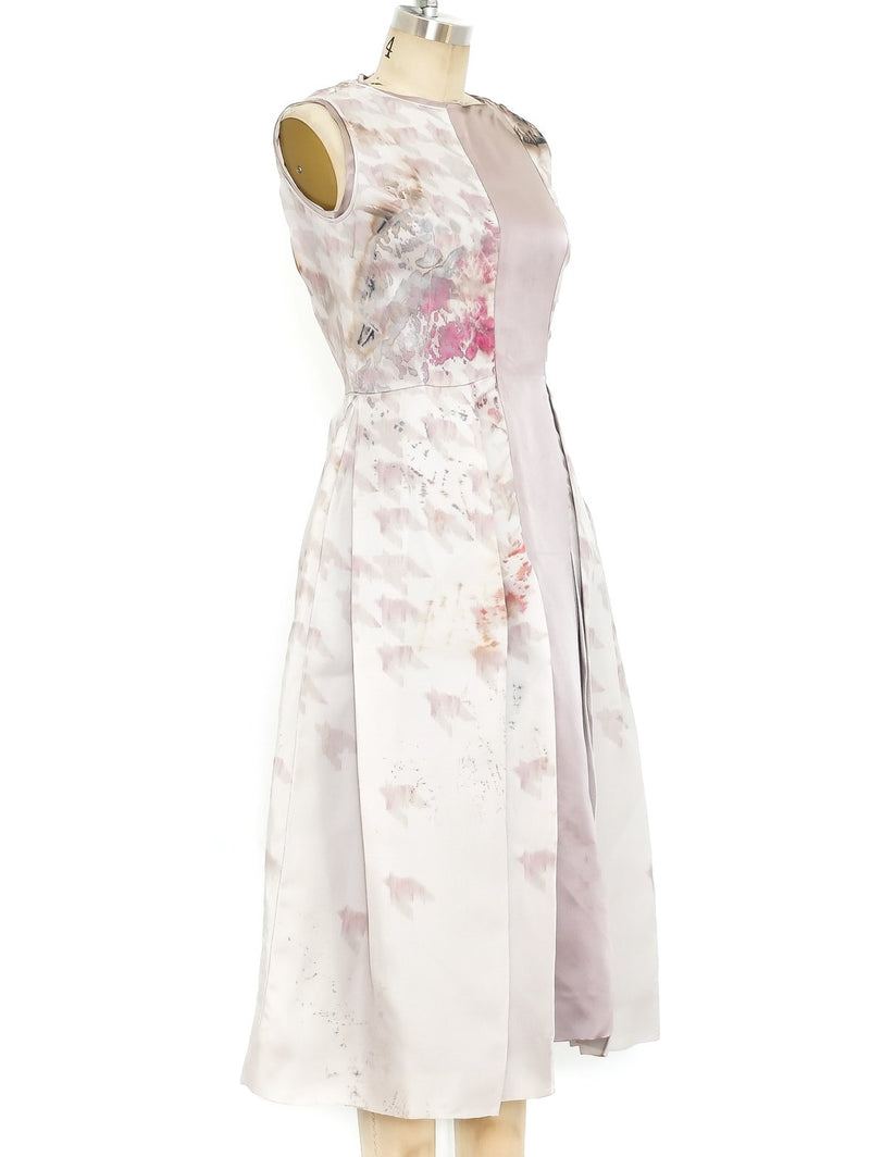 Christian Dior Hand Painted Silk Dress Dress arcadeshops.com
