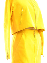 Claude Montana Sunflower Yellow Ensemble Suit arcadeshops.com