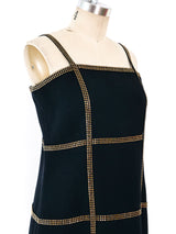 Bill Blass Embellished Maxi Dress Dress arcadeshops.com