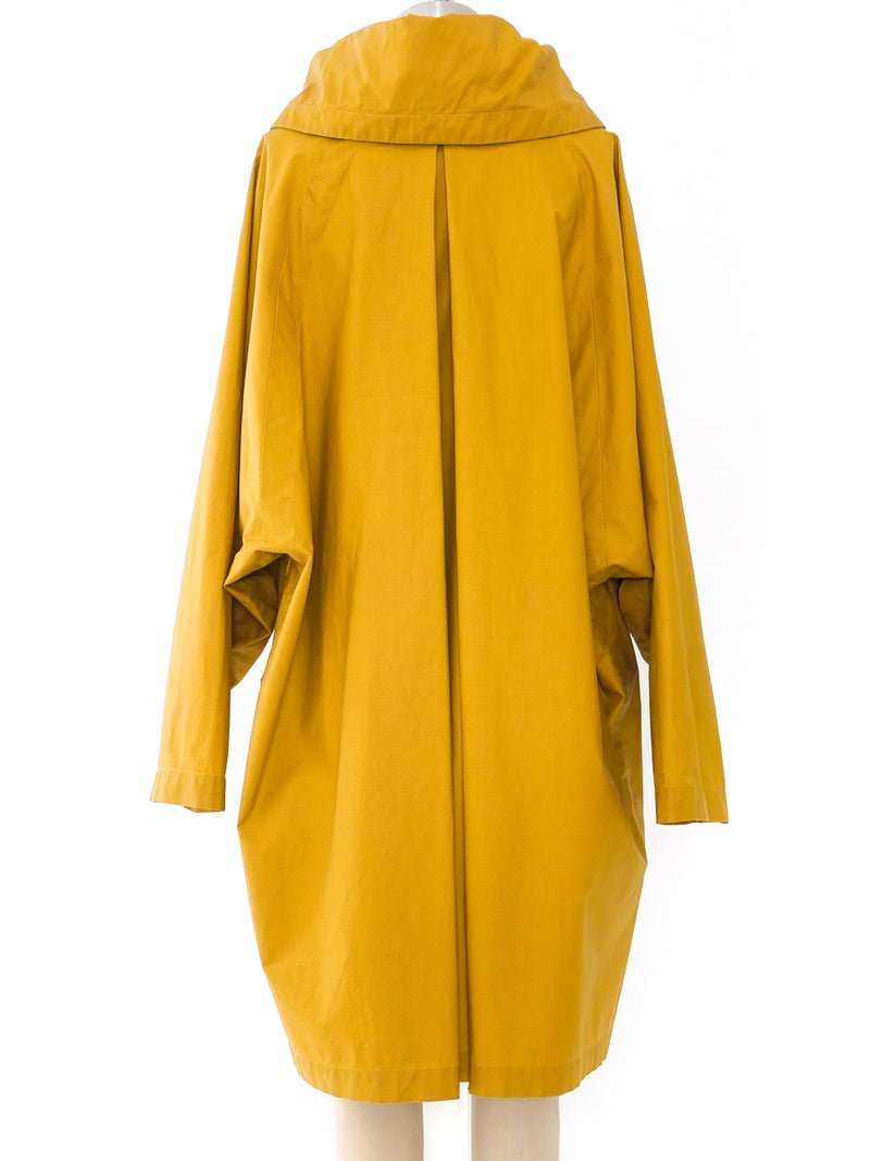 Pierre Cardin Mustard Raincoat Outerwear arcadeshops.com