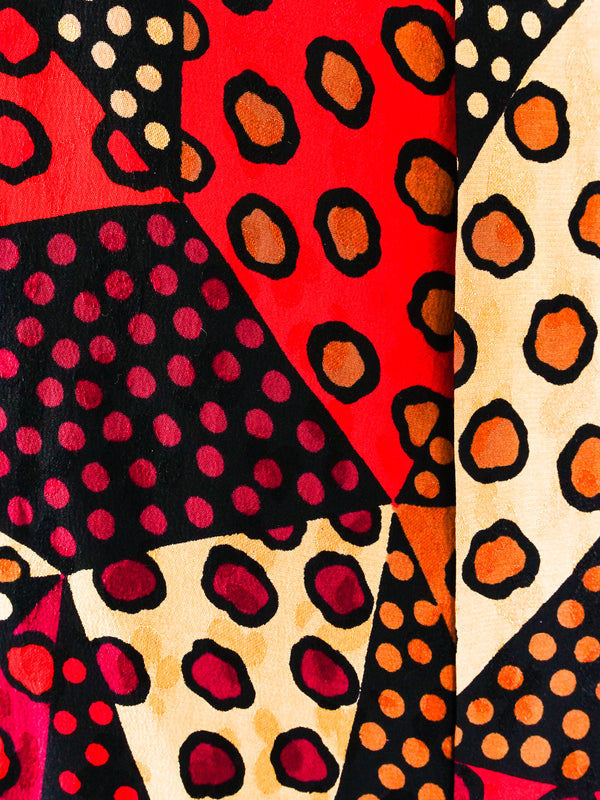 Adolfo Printed Silk Top Top arcadeshops.com