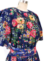 Diane Freis Embellished Floral Dress Dress arcadeshops.com