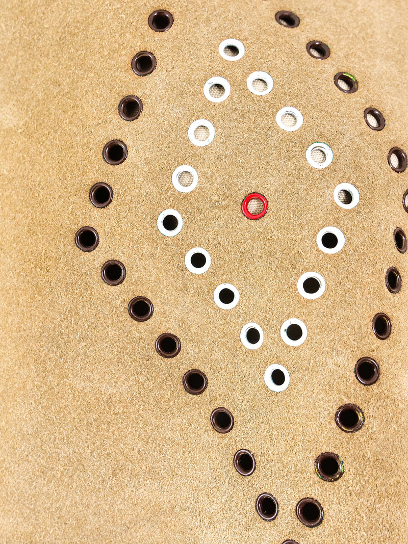 Fringed Suede Poncho Jacket arcadeshops.com