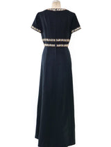 Embellished Satin Maxi Dress Dress arcadeshops.com