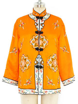 Embroidered Silk Chinese Jacket Jacket arcadeshops.com