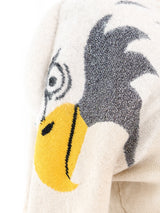 Jean Charles de Castelbajac Eagle Intarsia Sweater Top arcadeshops.com