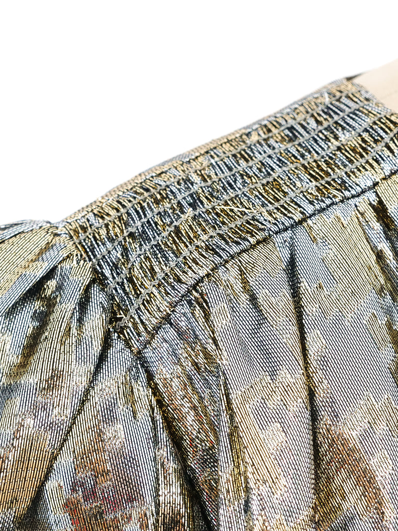 Metallic Houndstooth Lamé Dress Dress arcadeshops.com