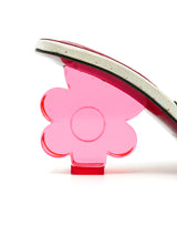 Acrylic Daisy Heel Sandals Accessory arcadeshops.com