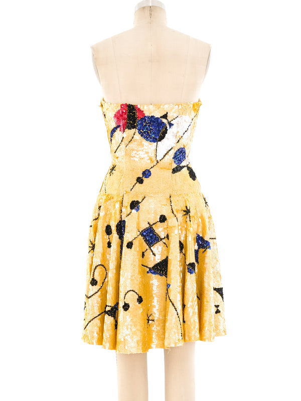 Sequin Embellished Party Dress Dress arcadeshops.com