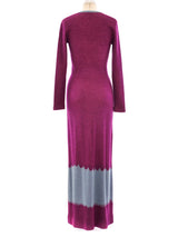 Giorgio di Sant'Angelo Pegasus Knit Maxi Dress Dress arcadeshops.com